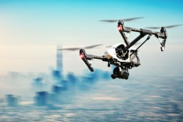 Vue de drone, immobilier neuf